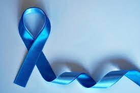 Blue ribbon for March colon cancer awareness